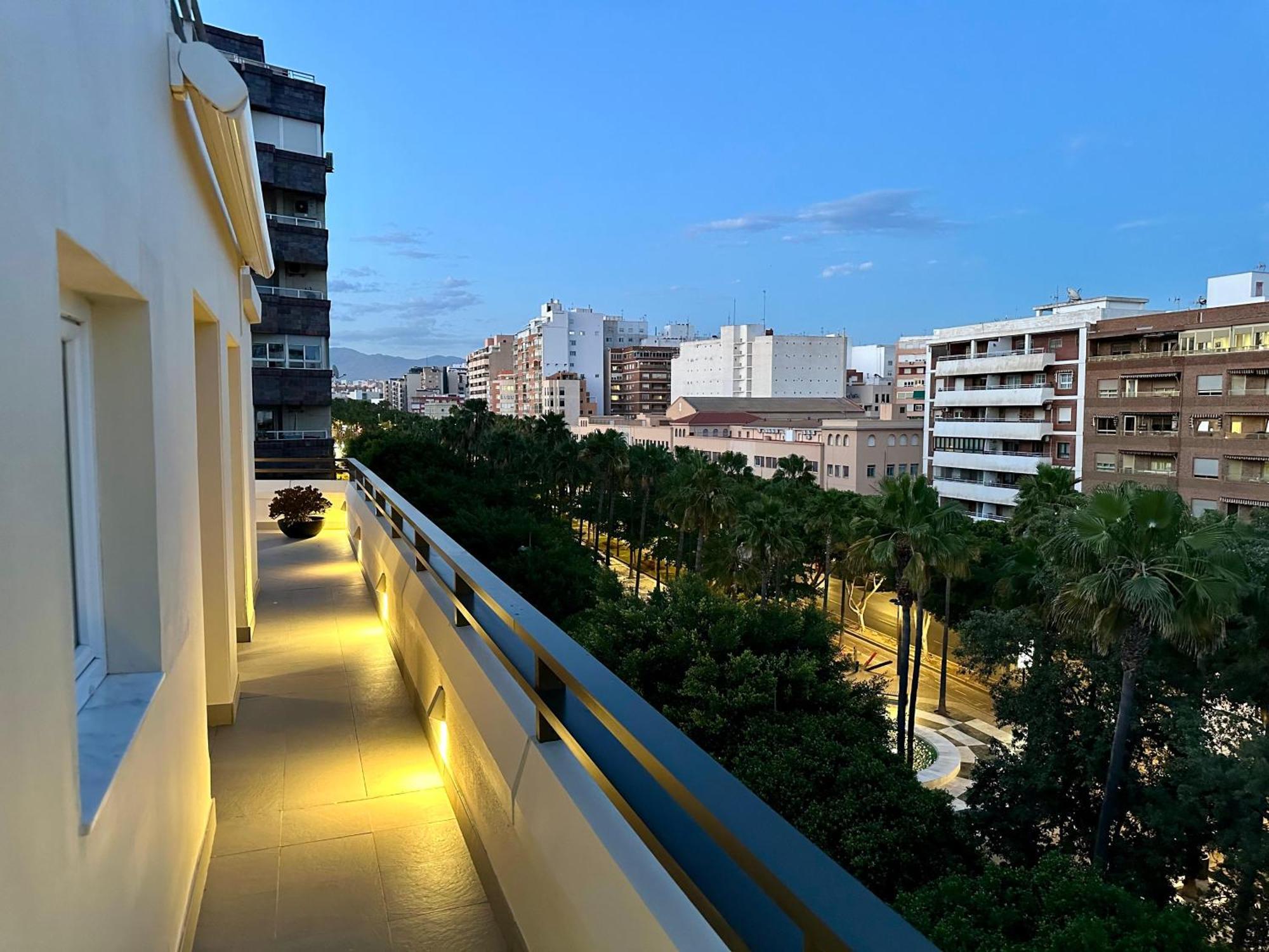Ferienwohnung The Penthouse Almería Exterior foto